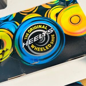 Heelys Voyager Skate Shoes Grey Red Mens Size9 NEW With Box Wheeled Sneakers Y2K